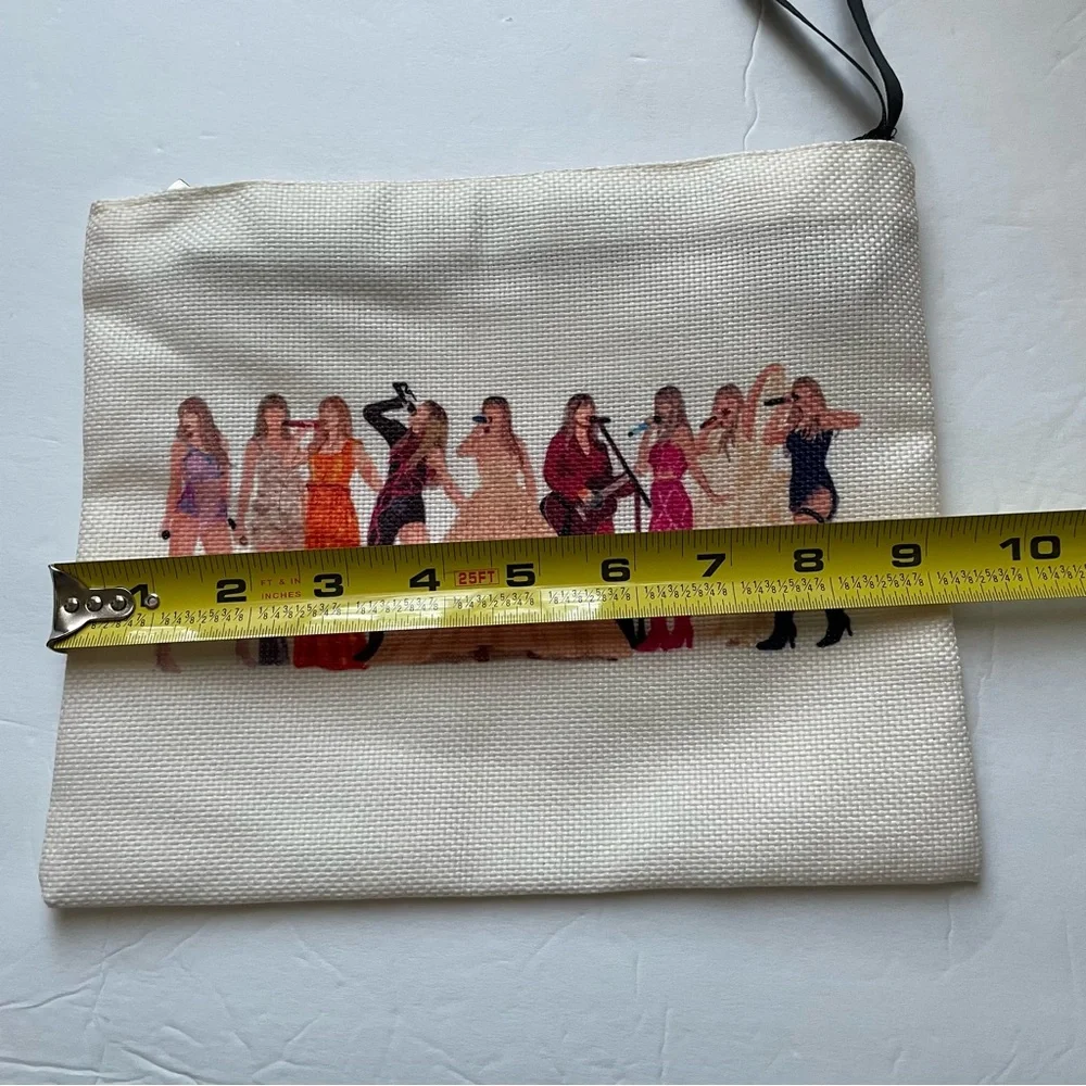 Taylor Swift Themed Zippered Pouch Set of‎ Two